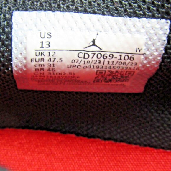 Air Jordan Legacy 312 Low Sneakers Men's Size 13 Black White Red NEW - Picture 11 of 15